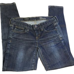 J Crew toothpick skinny size 25 ankle skinny Jean dark wash